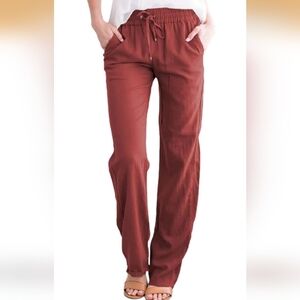 Utcoco Rust Pants